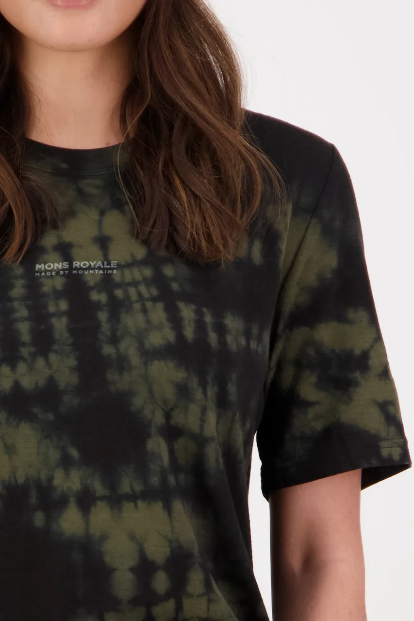 100448-1208-329 - Icon Relaxed Tee Garment Dyed - Olive Tie Dye - Womens - 100448-1208-329-103.jpg