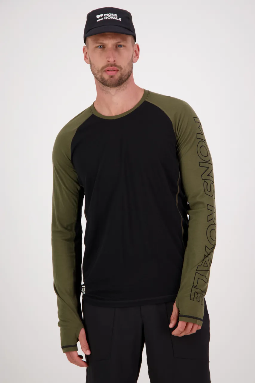 100079-1165-330 - Temple Tech LS - Dark Olive / Black - Mens - 100079-1165-330-101.jpg