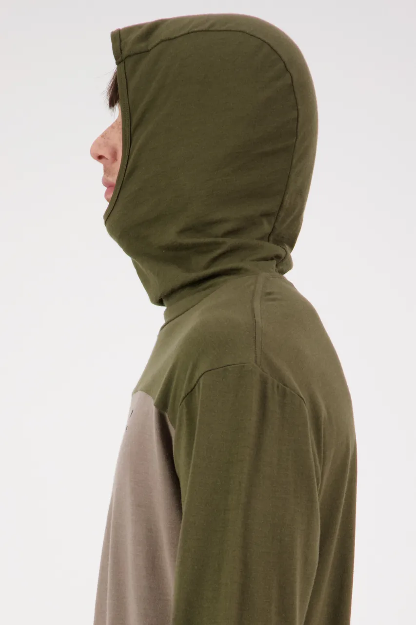 100071-1169-328 - Yotei Powder Hood LS - Dark Olive / Walnut - Mens - 100071-1169-328-104.jpg