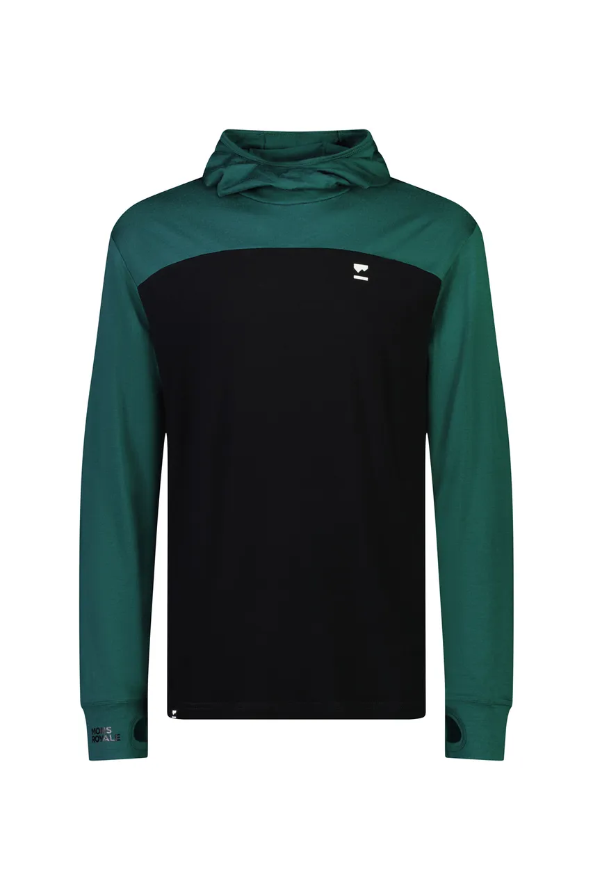 100071-1169-324 - Yotei Powder Hood LS - Evergreen / Black - Mens - 100071-1169-324-201.jpg