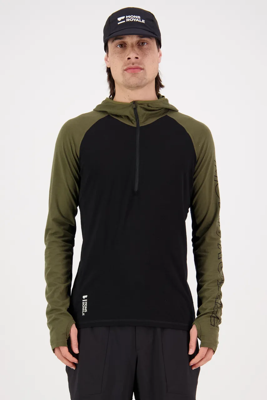 100078-1165-330 - Temple Tech Hood - Dark Olive / Black - Mens - 100078-1165-330-101.jpg