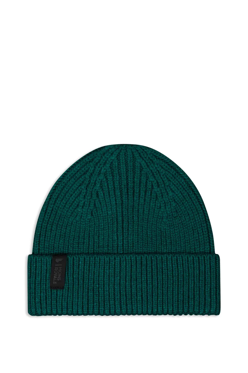 100688-1165-300 - Fjord 100% Merino Beanie - Evergreen - Unisex - 100688-1165-300-201.jpg
