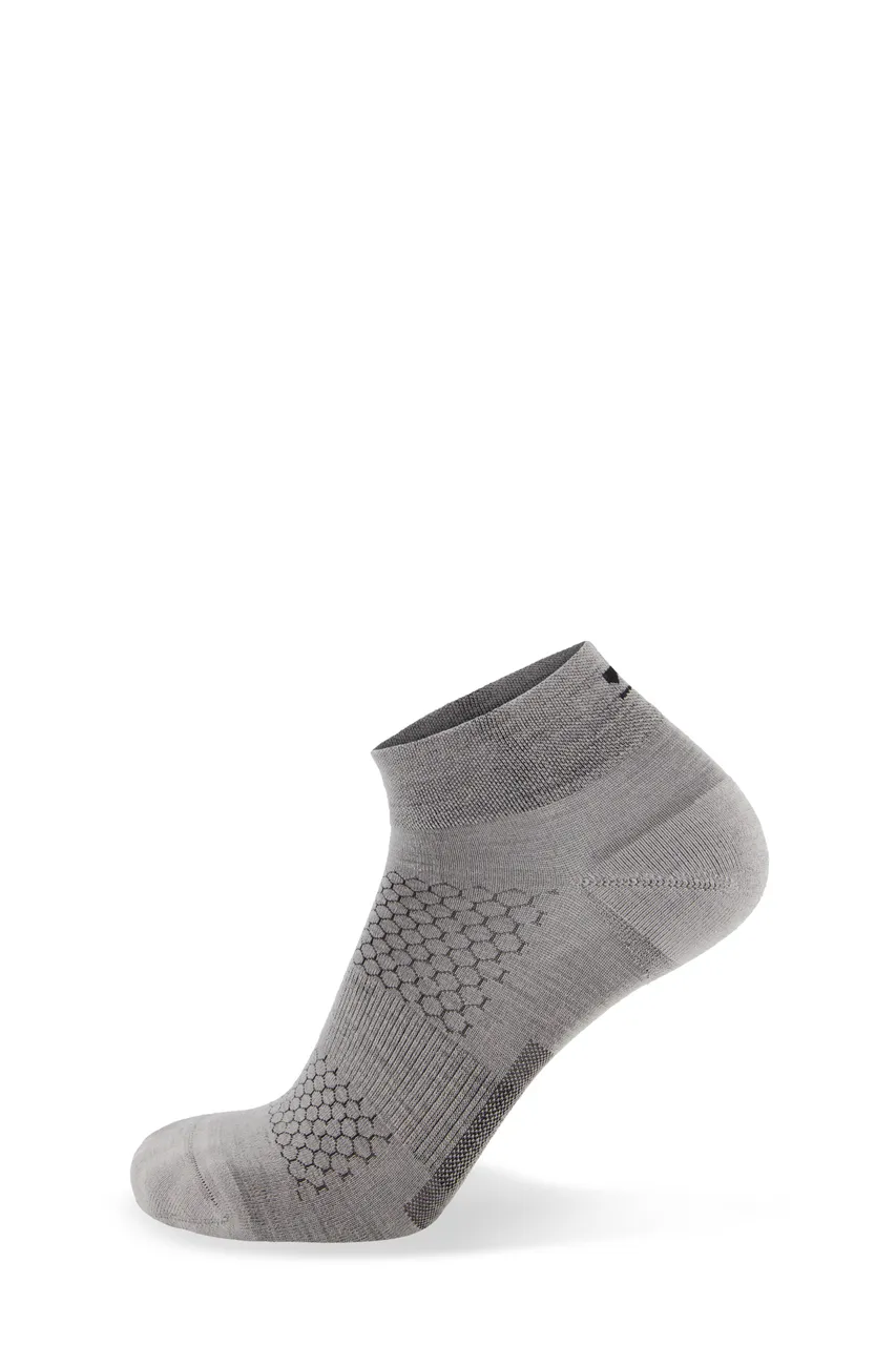 100647-1169-036 - Atlas Merino Ankle Sock - Grey Marl - Unisex - 100647-1169-036-201.jpg