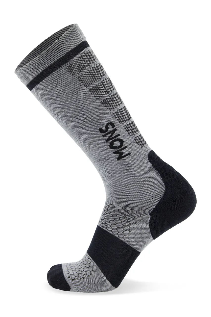 100594-1169-036 - Pro Lite Merino Snow Sock - Grey Marl - Unisex - 100594-1169-036-201.jpg