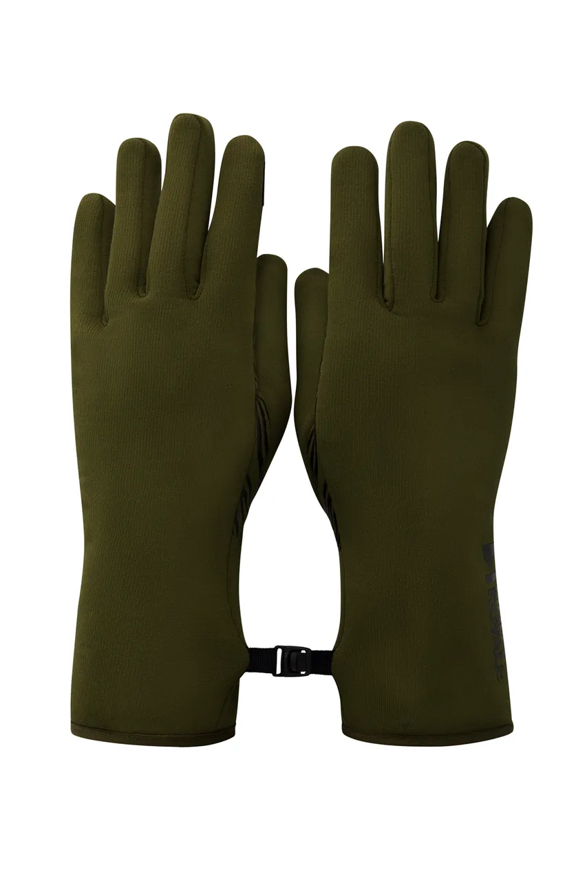 100376-1165-299 - Amp Wool Fleece Glove - Dark Olive - Unisex - 100376-1165-299-204.jpg