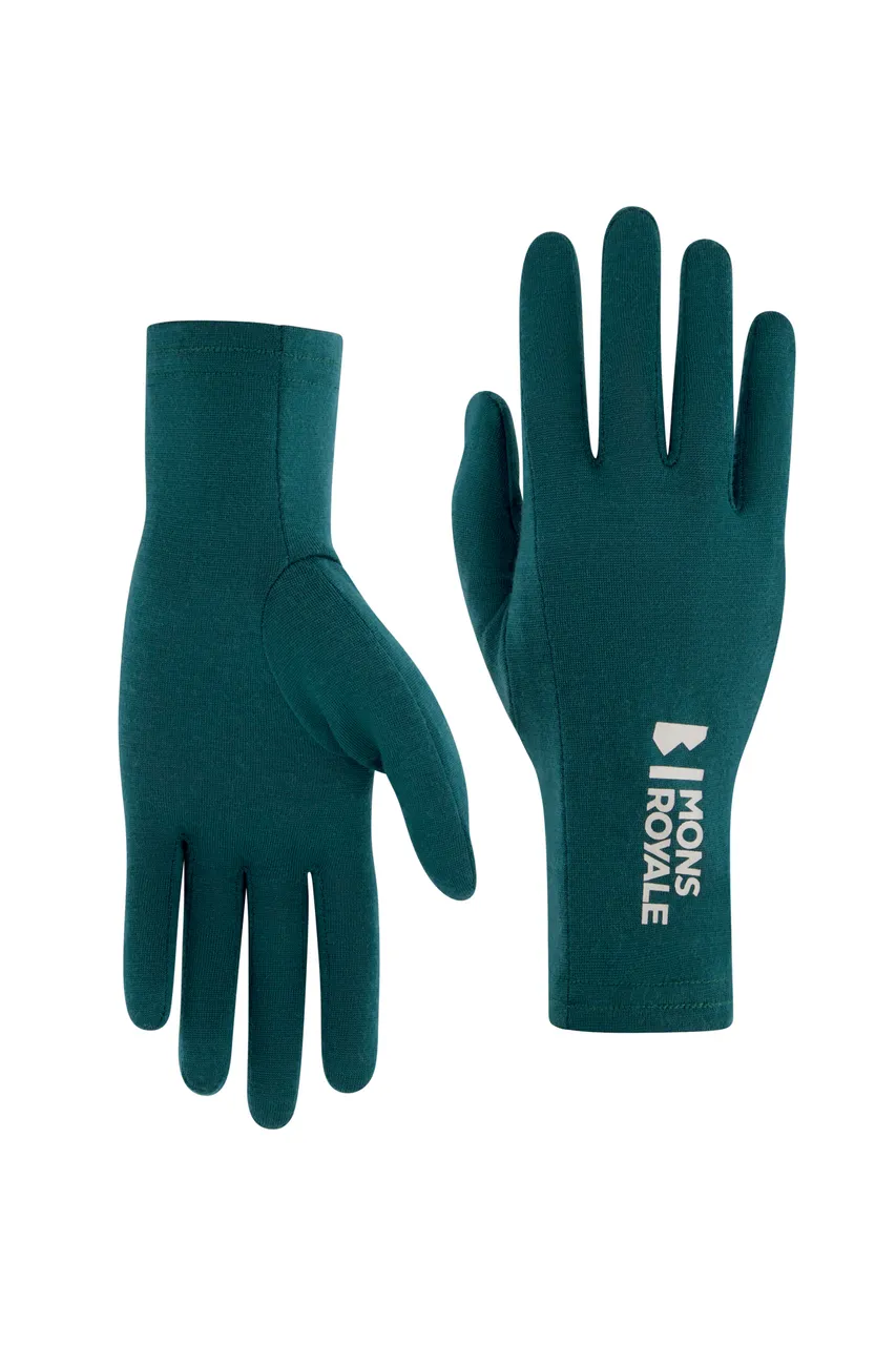 100115-1165-300 - Volta Glove Liner - Evergreen - Unisex - 100115-1165-300-201.jpg