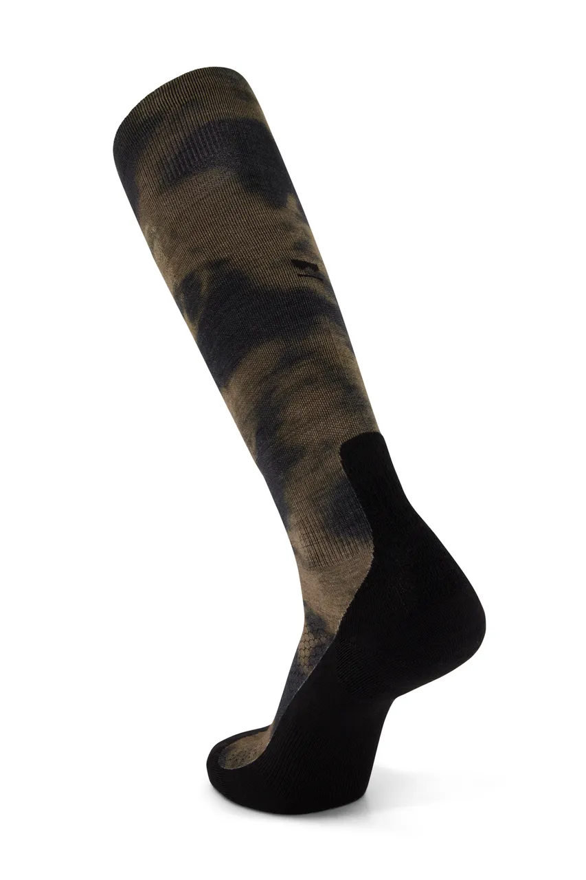 100616-1192-329 - Atlas Merino Snow Sock Digital - Olive Tie Dye - Unisex - 100616-1192-329-202.jpg