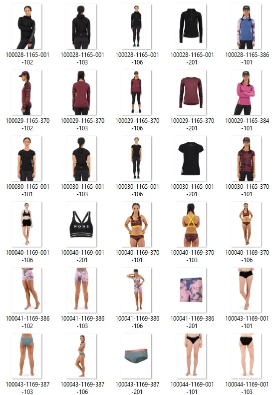 SS22 Product Image Set - JPEG