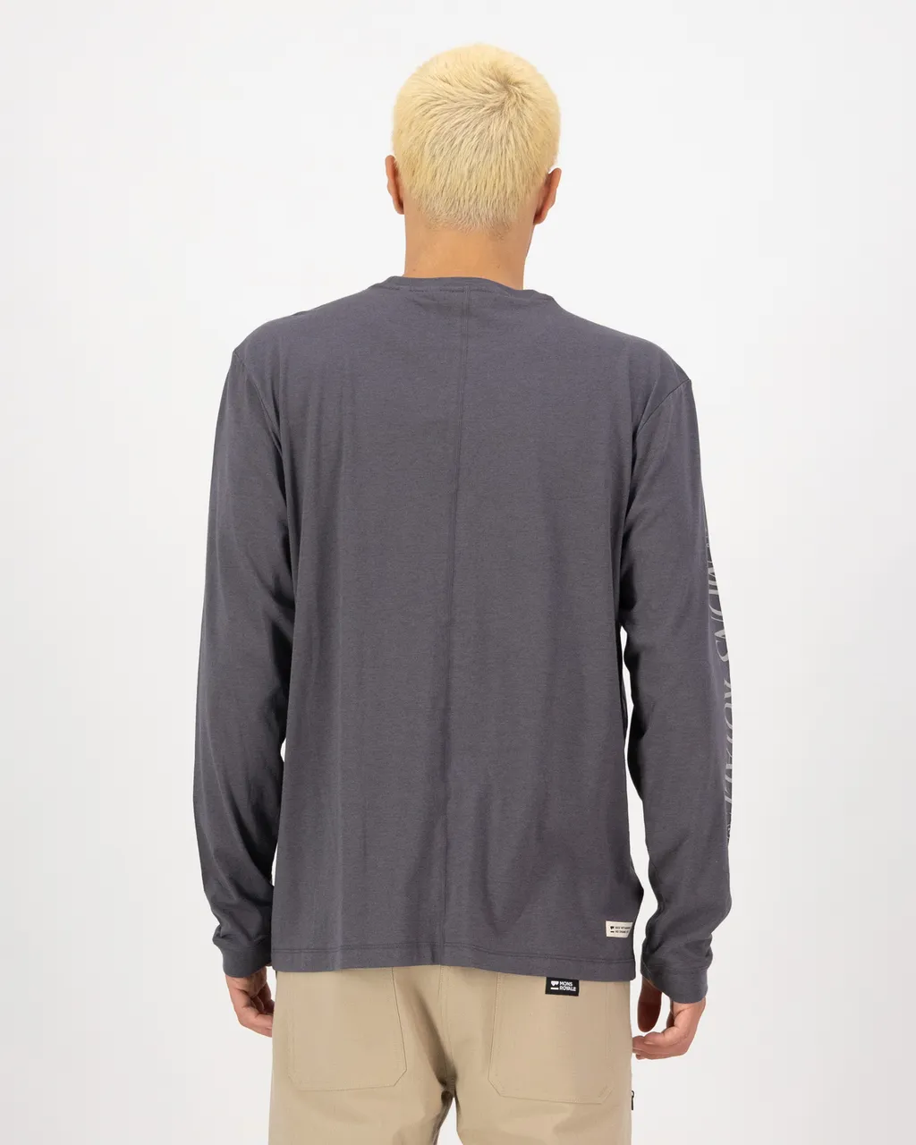 100725-1265-889 -102 Mens Yonder Merino Organic Cotton Long Sleeve Vintage Black