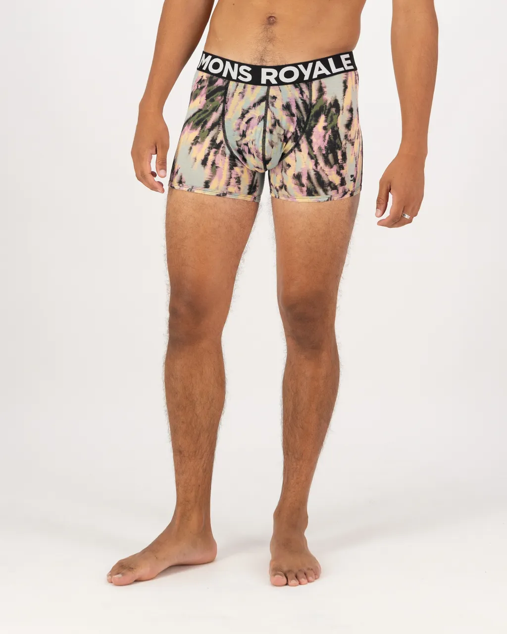 100087-2169-875-101 Mens Hold 'em Shorty Merino Boxer Rad Things