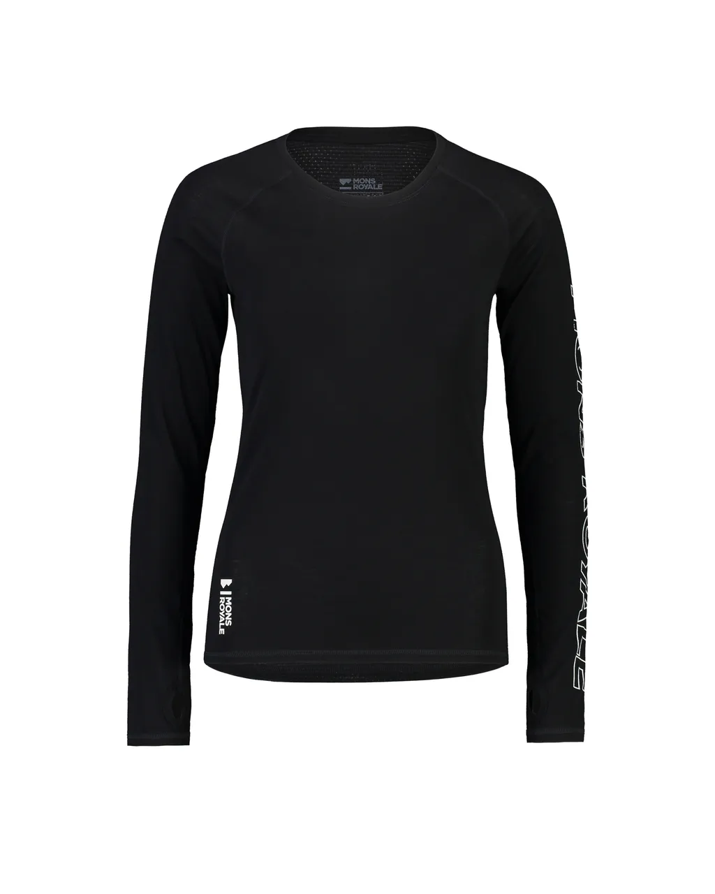 100029-1165-001-201 Womens Bella Merino Long Sleeve Black