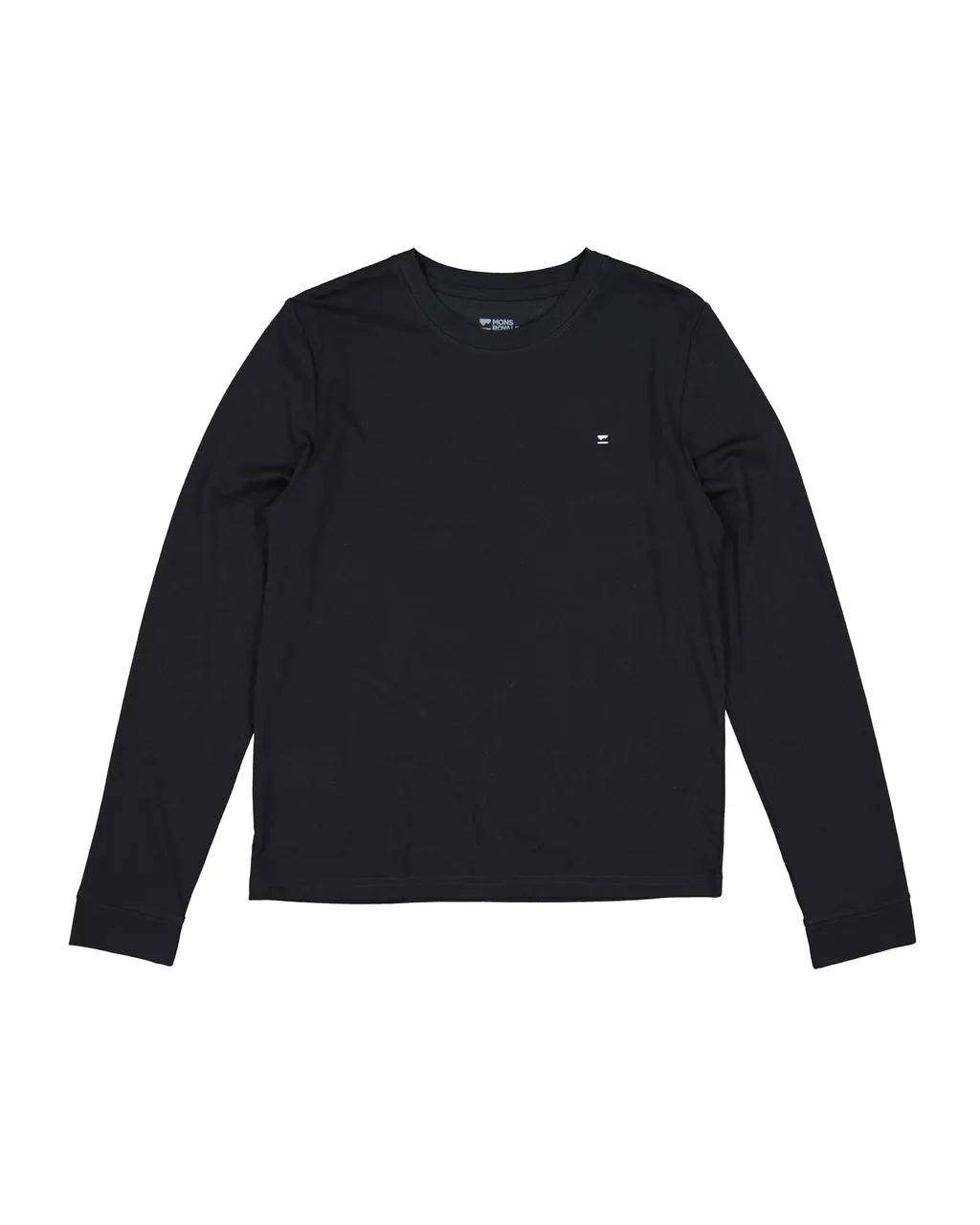 100462-1227-001-201 Womens Icon Merino Long Sleeve Black