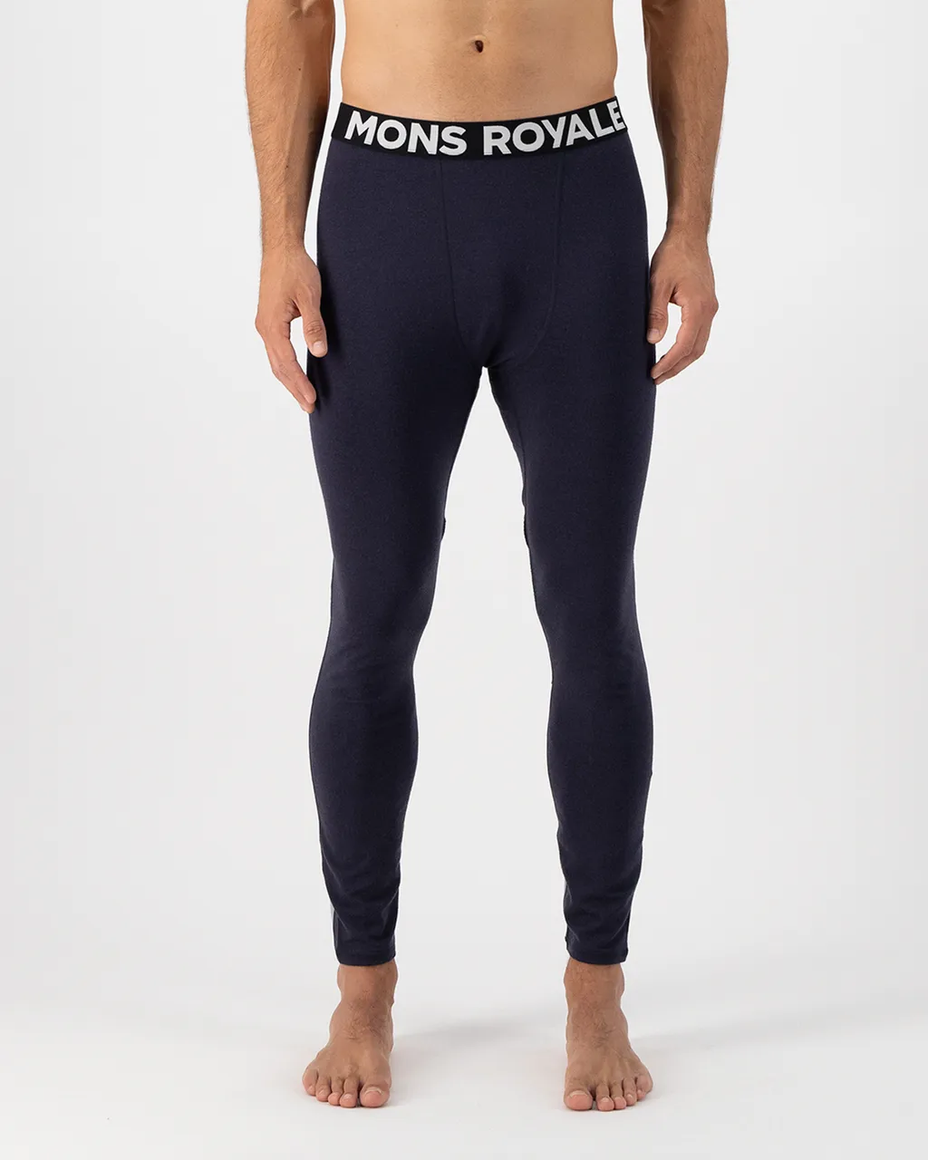 100069-1169-830-101 Mens Olympus Merino Base Layer Legging Dew / 9 Iron / Black