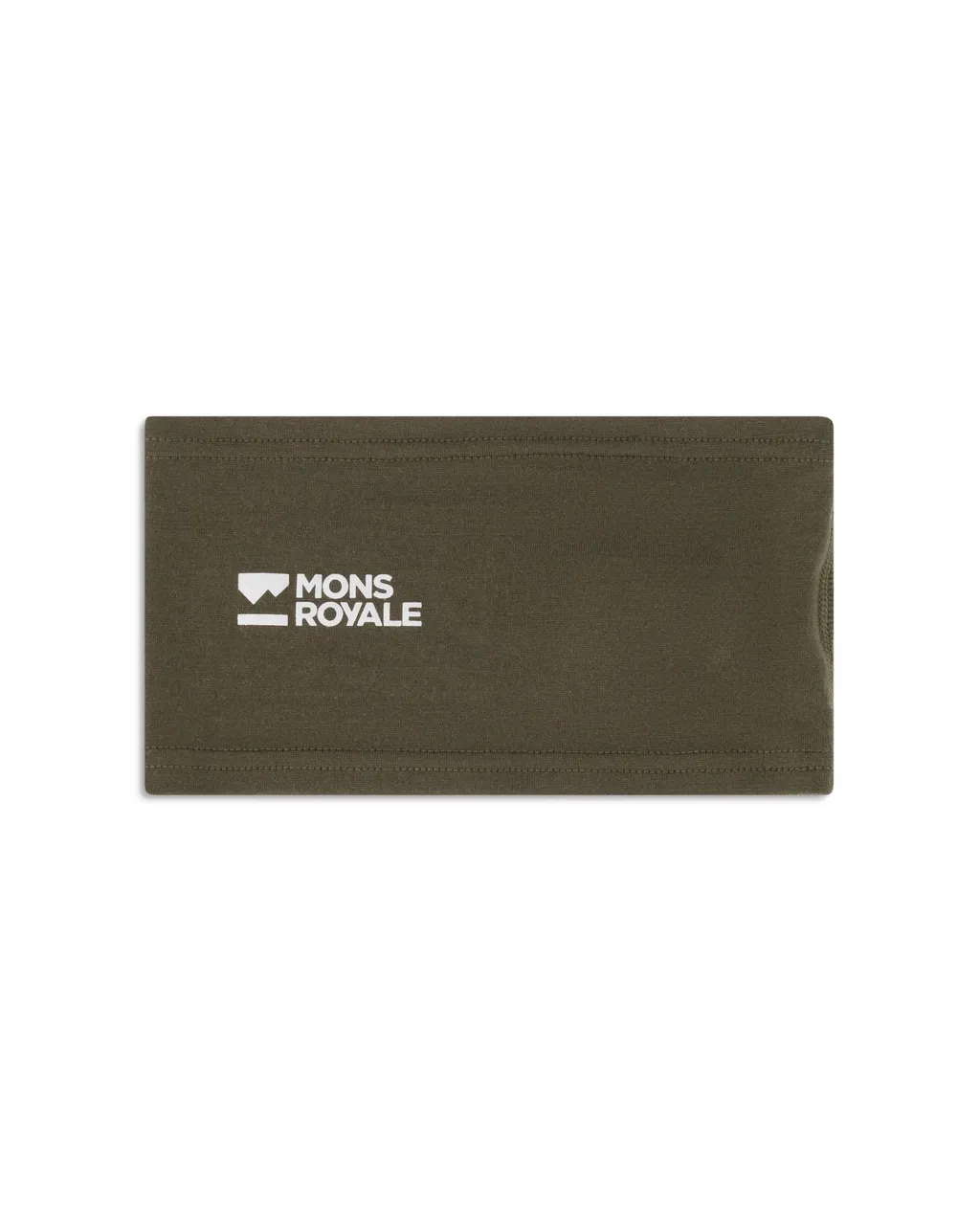 100111-1171-299-201 Unisex Haines Merino Headband Dark Olive