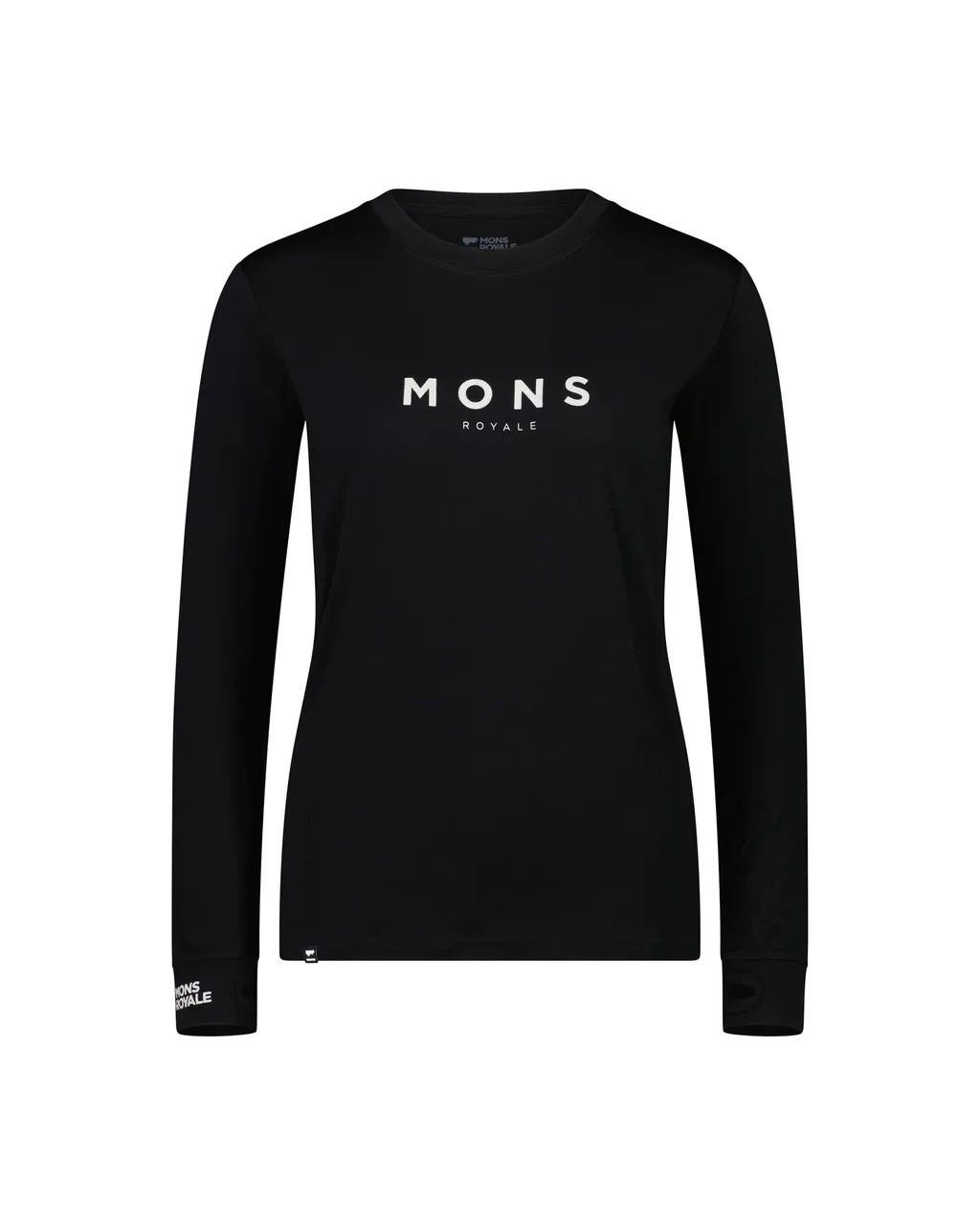 100686-1139-001-201 Womens Yotei Merino Classic Long Sleeve Black