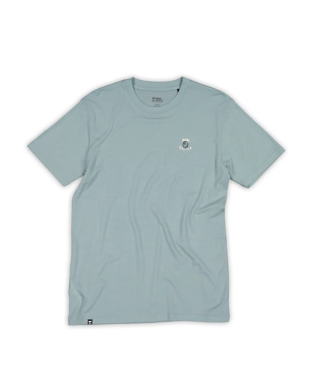 100275-1261-792-201 Mens Icon Merino Classic T-Shirt Dew
