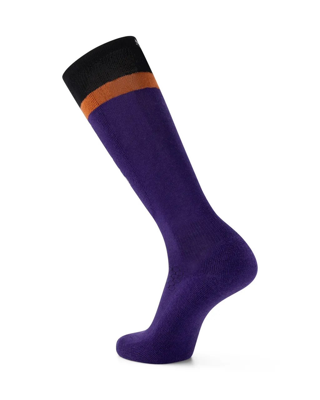 100595-1037-789-202 Unisex Ultra Cushion Merino Snow Sock Violet