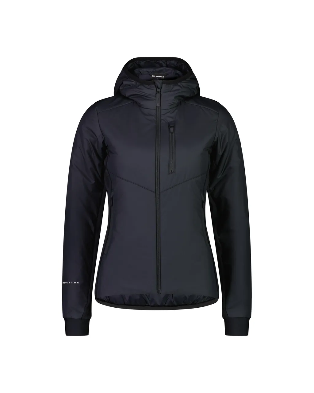 100639-1165-001-201 Womens Arete Merino Insulated Hooded Jacket Black