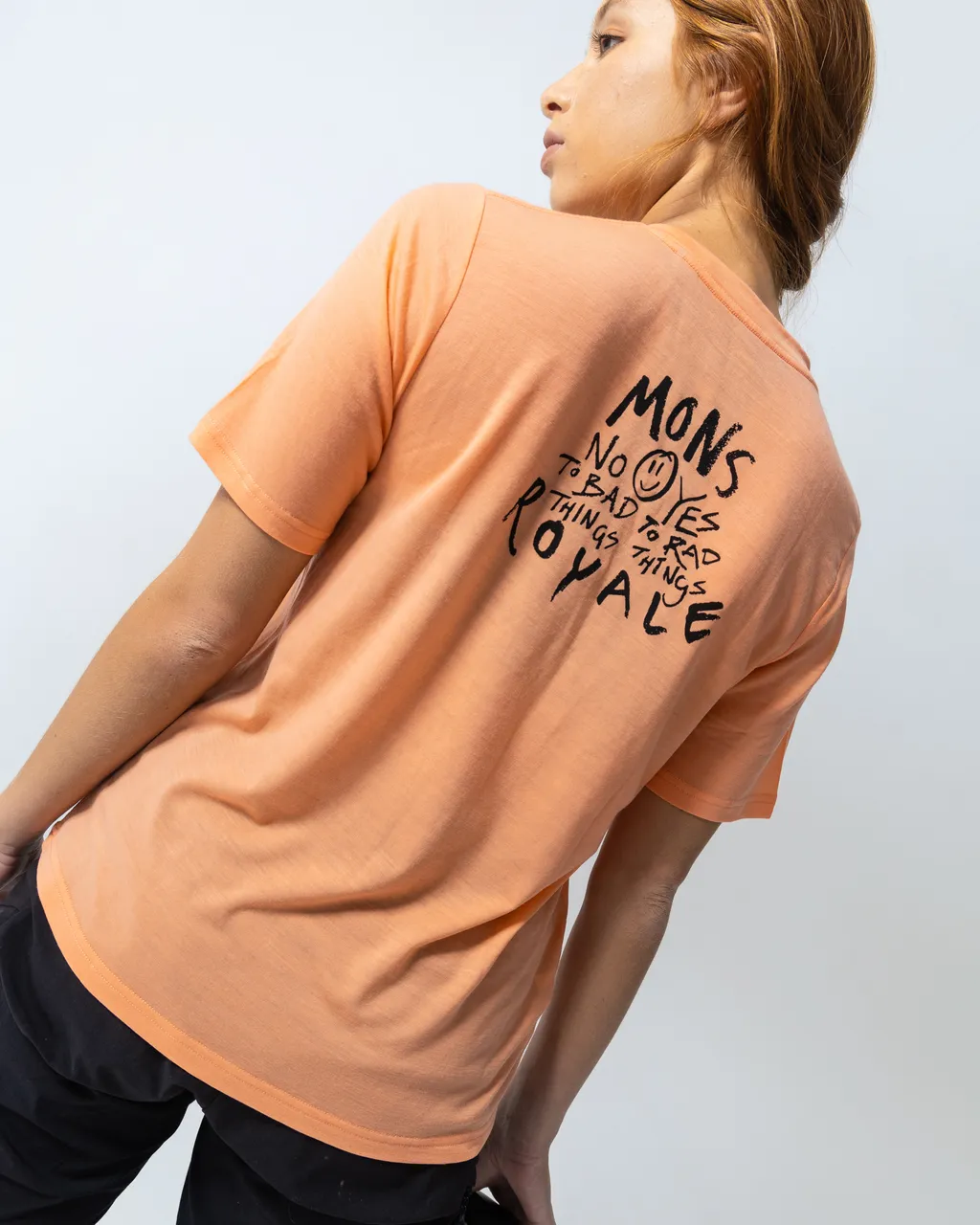 100447-1261-797-601 Womens Icon Merino T-Shirt Punch