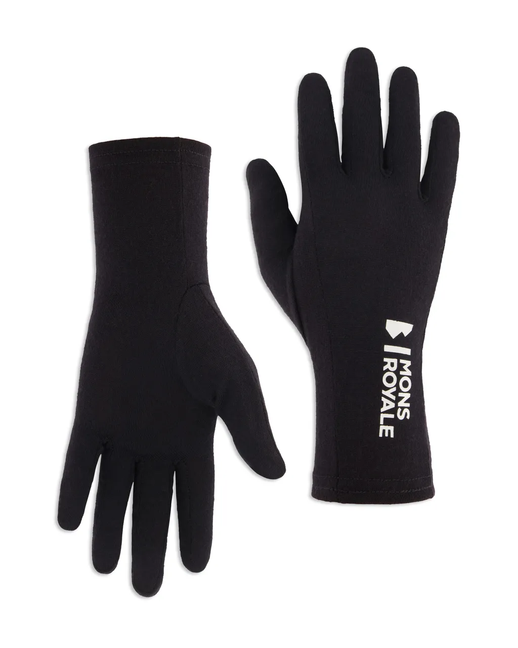 100042-1165-001-201 Unisex Olympus Merino Glove Liners Black