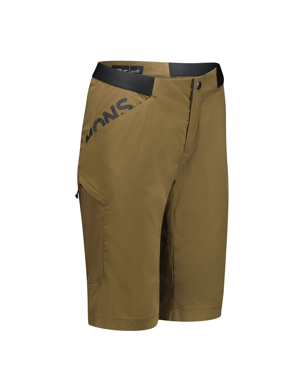 100774-1165-299-201 Womens Diversion Merino Trail Shorts Dark Olive