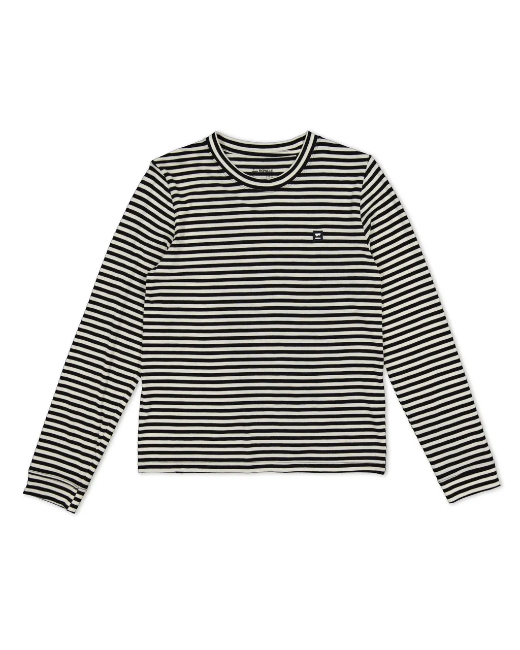 100462-1227-676-201 Womens Icon Merino Long Sleeve MR Stripe