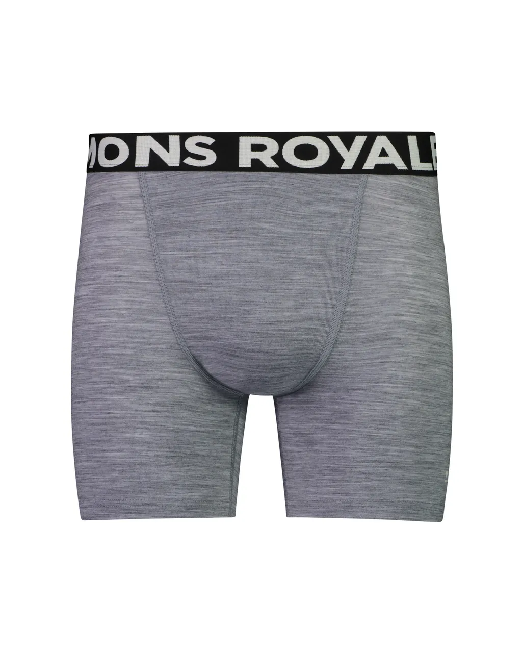 100088-2169-710-202 Mens Hold 'em Merino Boxer Grey Heather