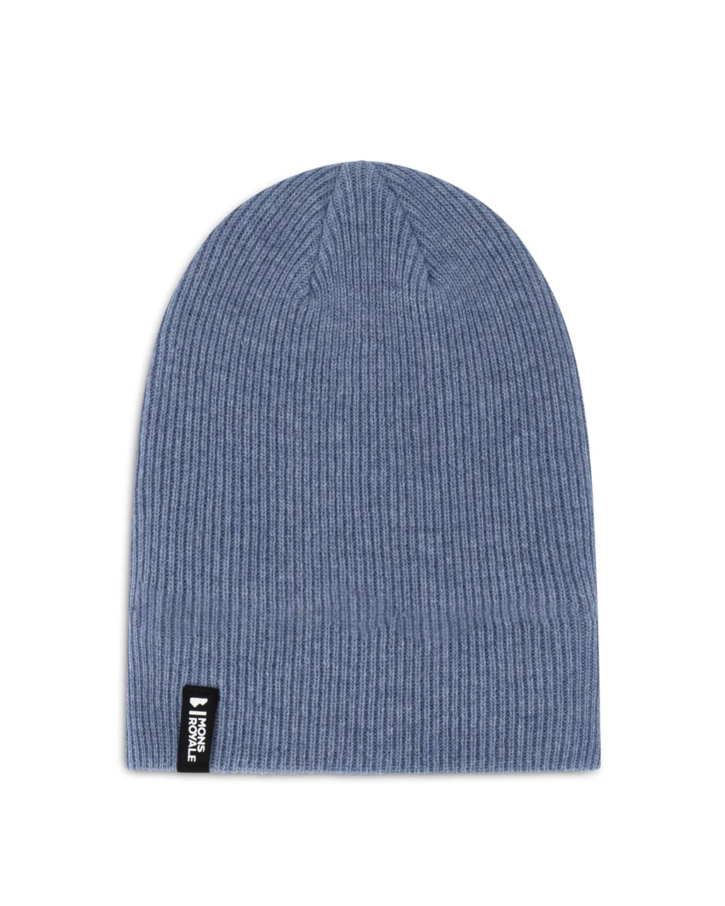 100641-1165-208-202 Unisex Chunky Logger Merino Beanie Dark Denim