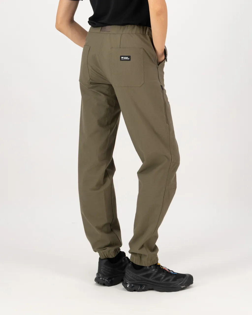 100776-1274-299-102 Womens Escapade Pants Dark Olive