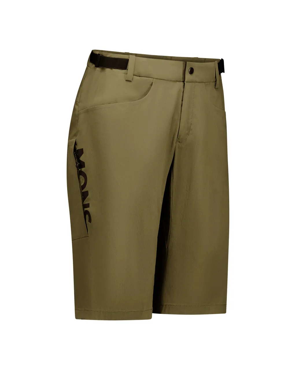 100773-1165-299-201 Mens Diversion Merino Trail Shorts Dark Olive