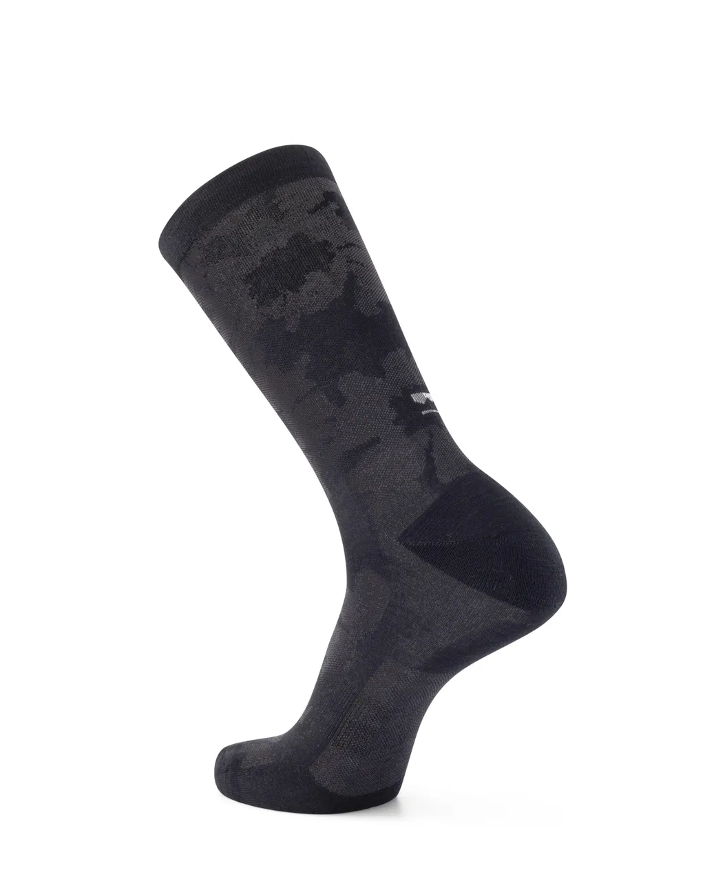 100768-1169-001-202 Unisex Atlas Merino Crew Sock Black