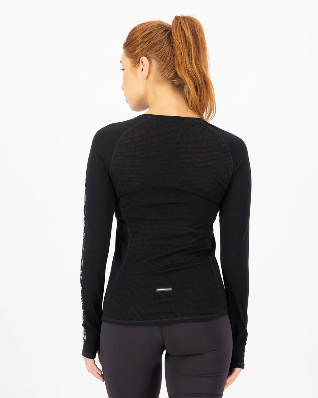 100029-1165-001-102 Womens Bella Merino Long Sleeve Black