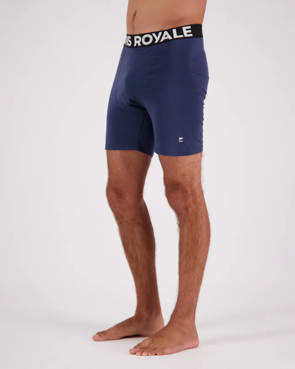 100088-1169-568-103 Mens Hold 'em Merino Boxer Midnight