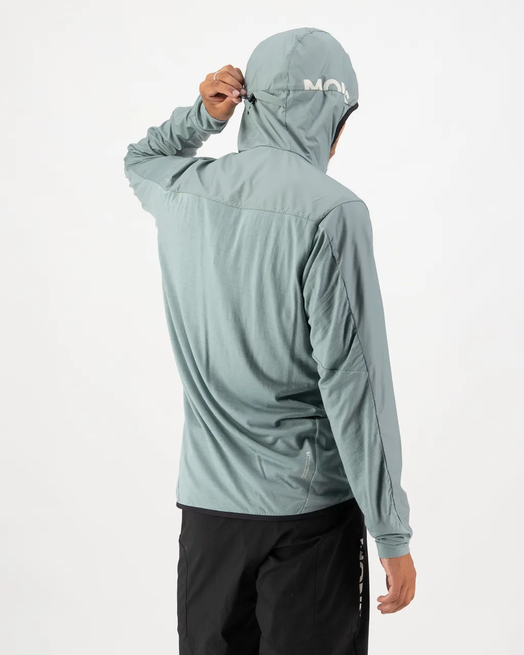 100769-1171-891-102 Mens Diversion Merino Wind Jacket Desert Sage