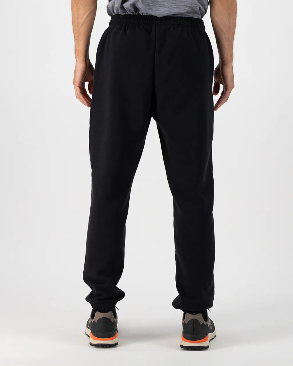 100680-1246-001-102 Unisex Verdant Merino Organic Cotton Sweatpants Black