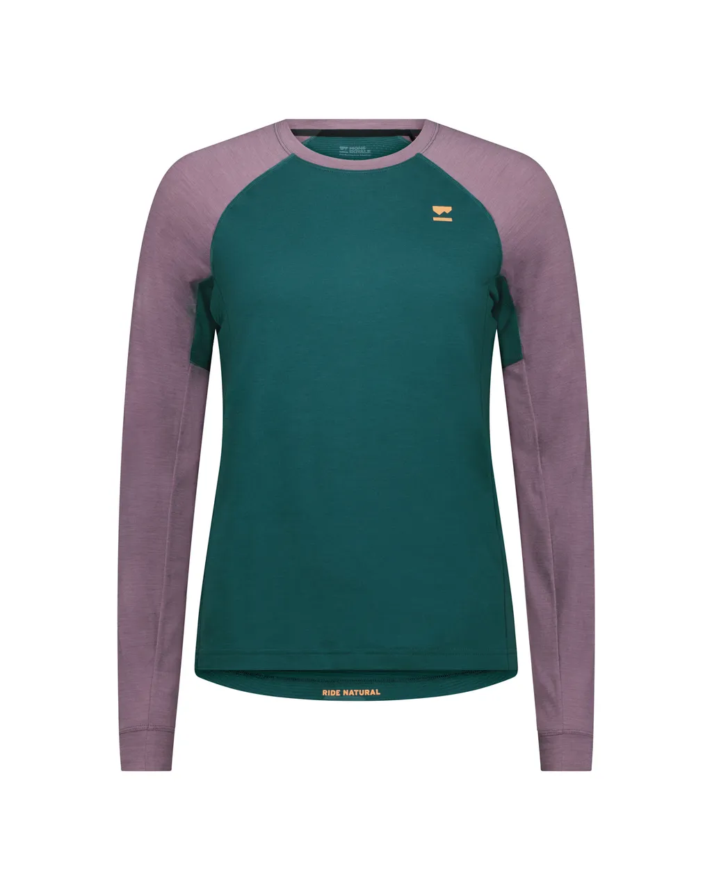 100791-1169-907-201 Womens Tarn Merino Long Sleeve Abyss / Mauve