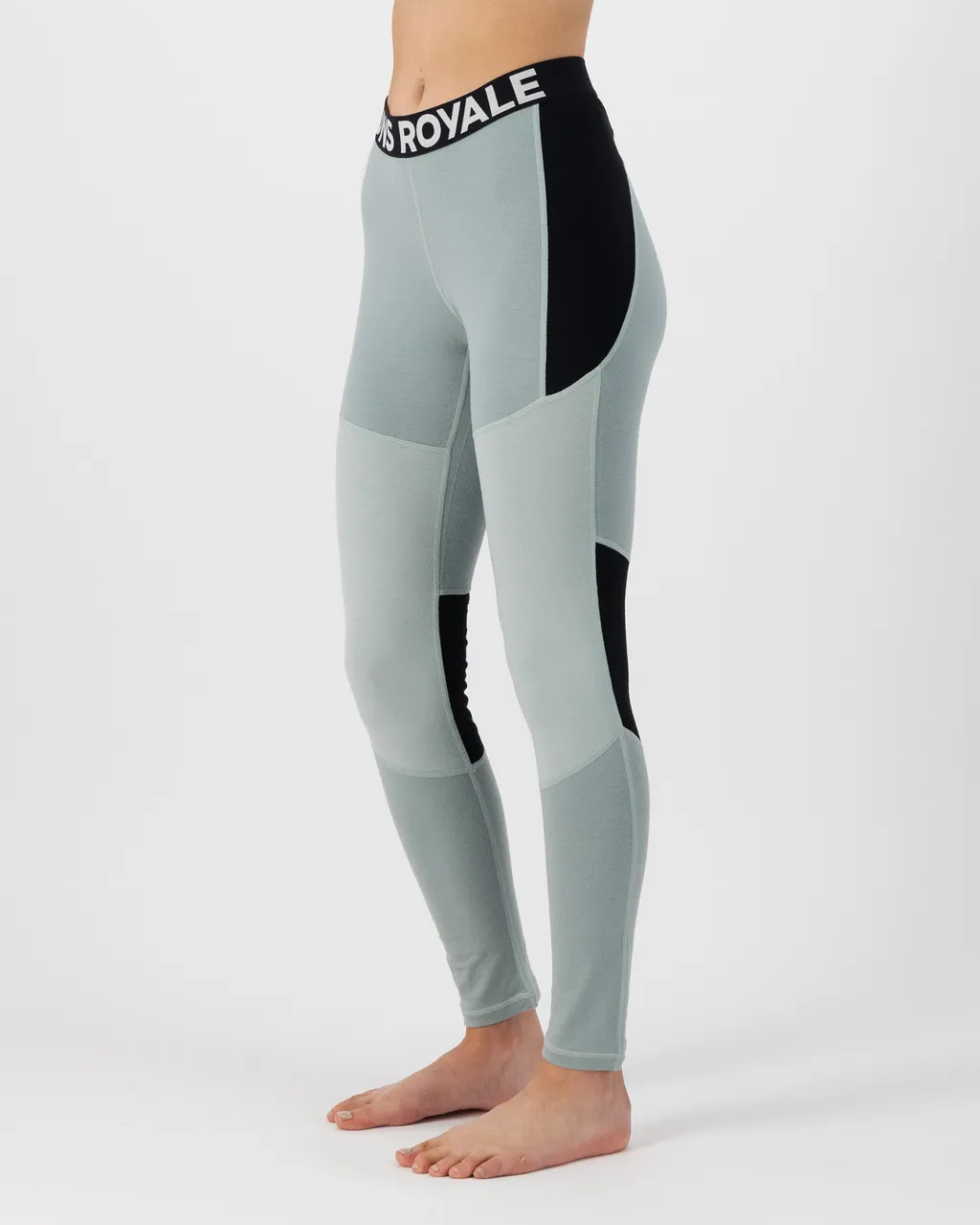 100019-1169-834-101 Womens Olympus Merino Base Layer Legging Glacier / Dew / Black