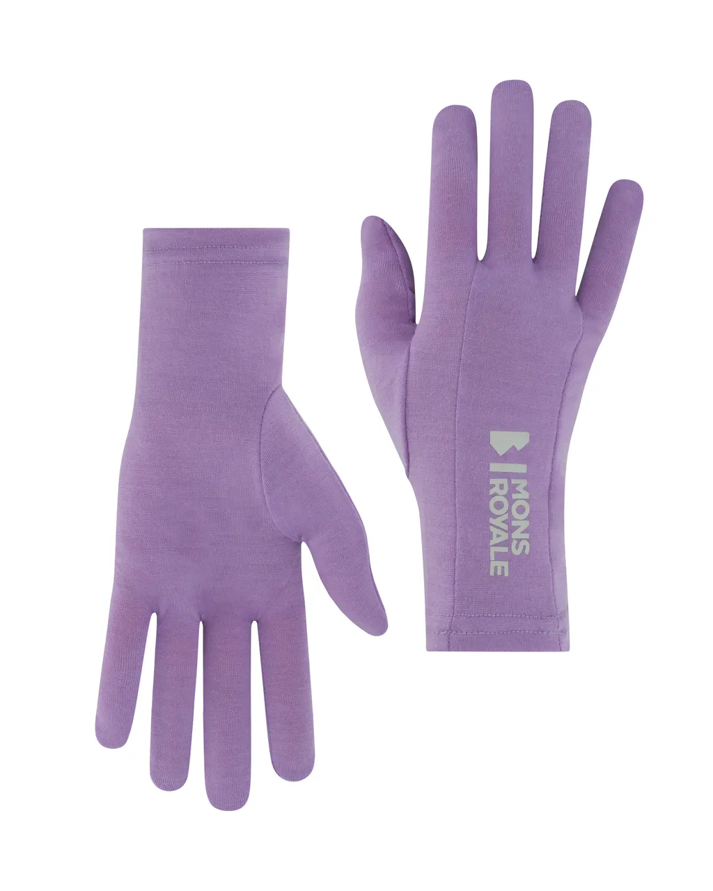 100795-1165-857-201 Unisex Volta Merino Glove Liners Lupin