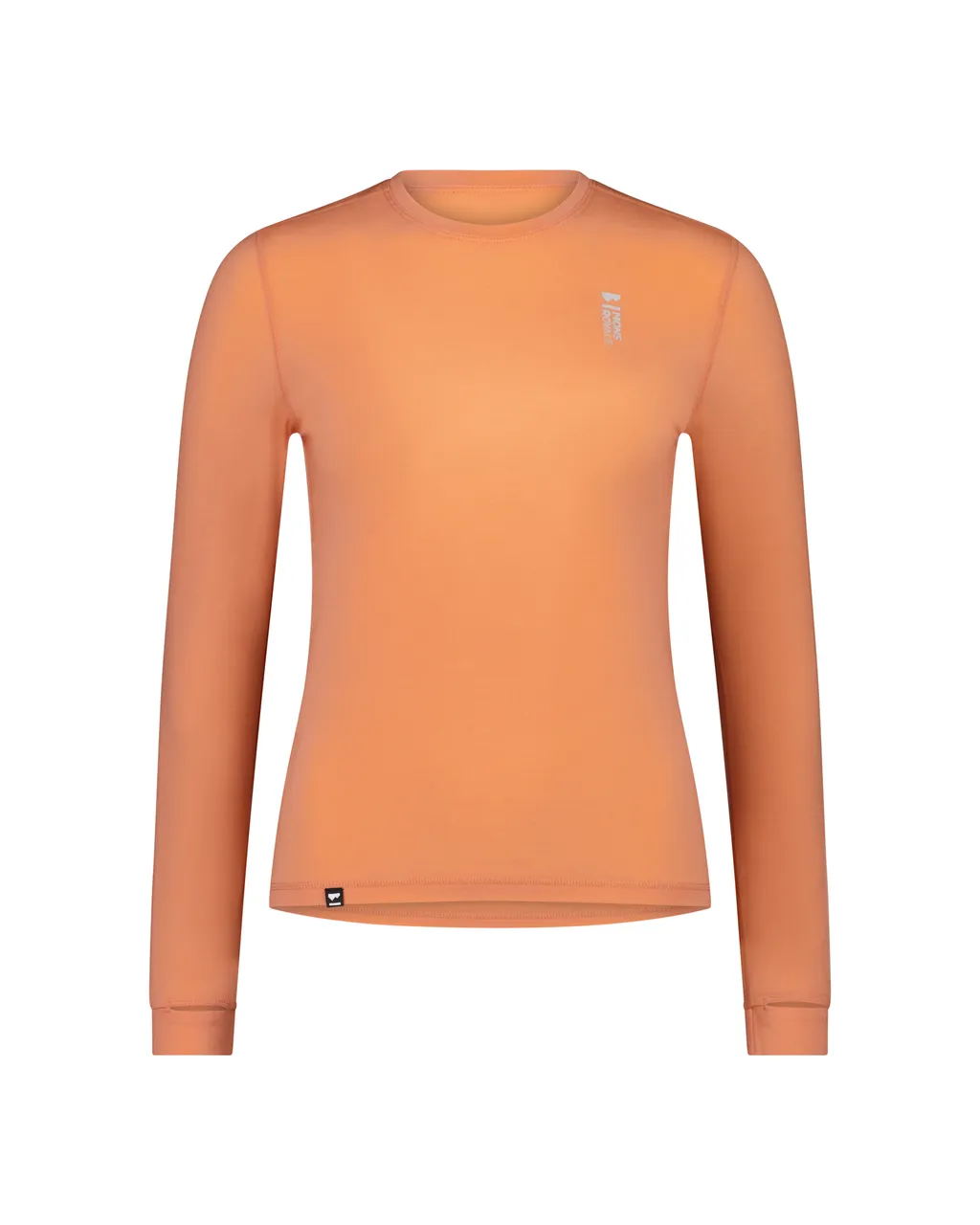 100503-1165-797-201 Womens Cascade Merino Base Layer Long Sleeve Punch