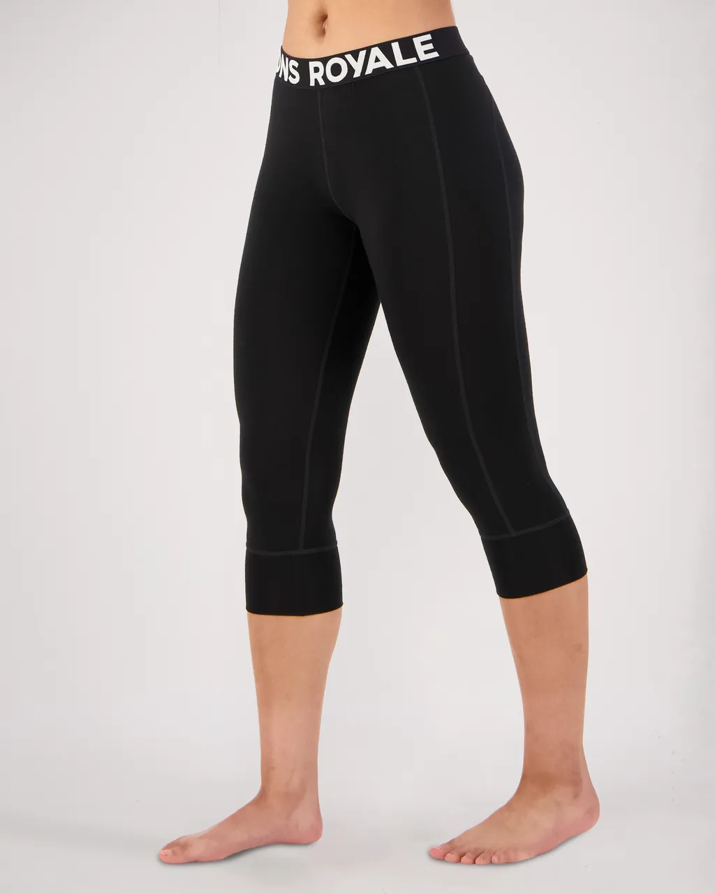 100506-1169-001-101 Womens Cascade Merino Base Layer 3/4 Legging Black