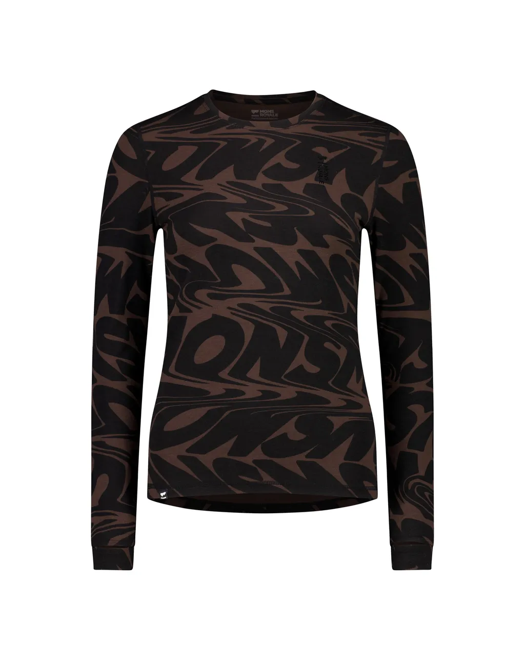 100503-2165-810-201 Womens Cascade Merino Base Layer Long Sleeve Signal Lost Cedar