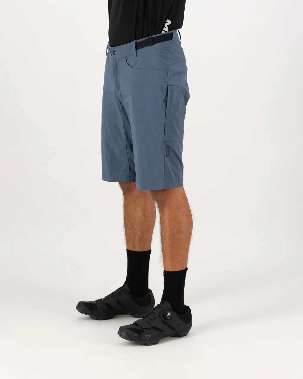 100773-1165-878-102 Mens Diversion Merino Trail Shorts Abyss