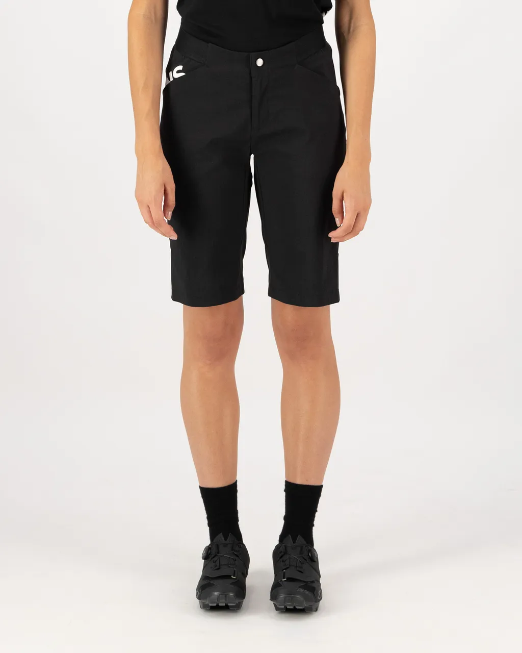 100774-1165-001-101 Womens Diversion Merino Trail Shorts Black
