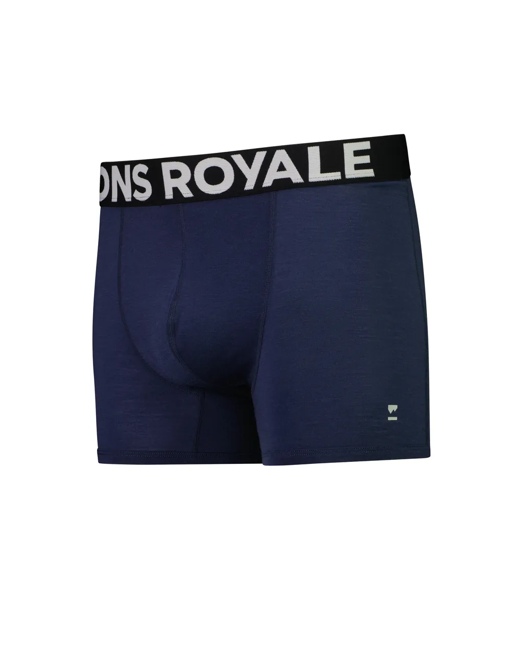 100087-1169-568-201 Mens Hold 'em Shorty Merino Boxer Midnight