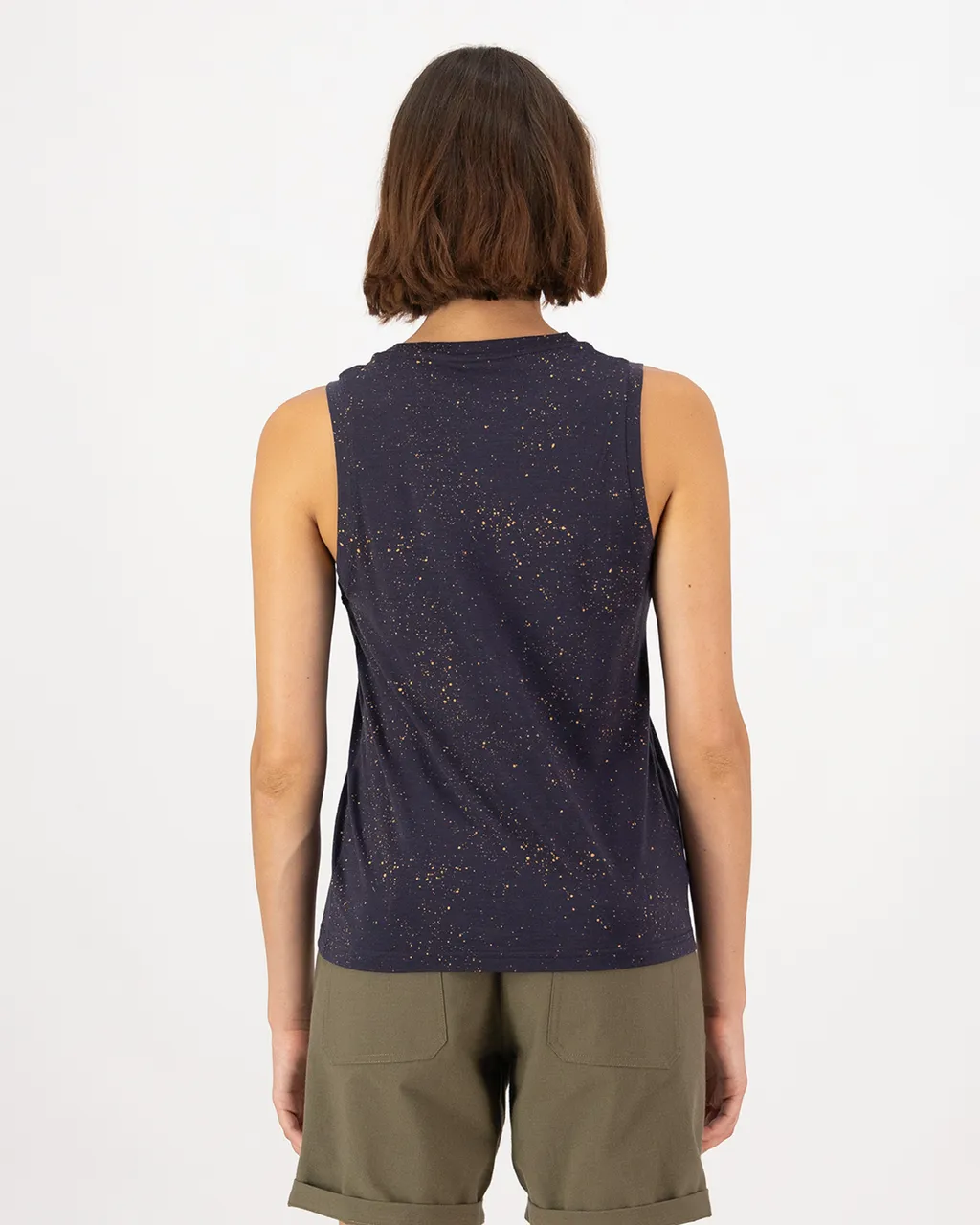 100443-2264-874-102 Womens Icon Merino Tank Cosmic