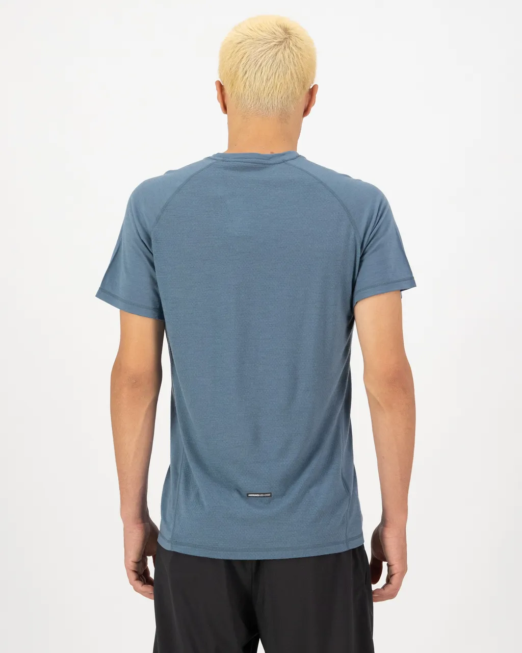100080-1165-877-102 Mens Temple Merino T-Shirt Goblin Blue