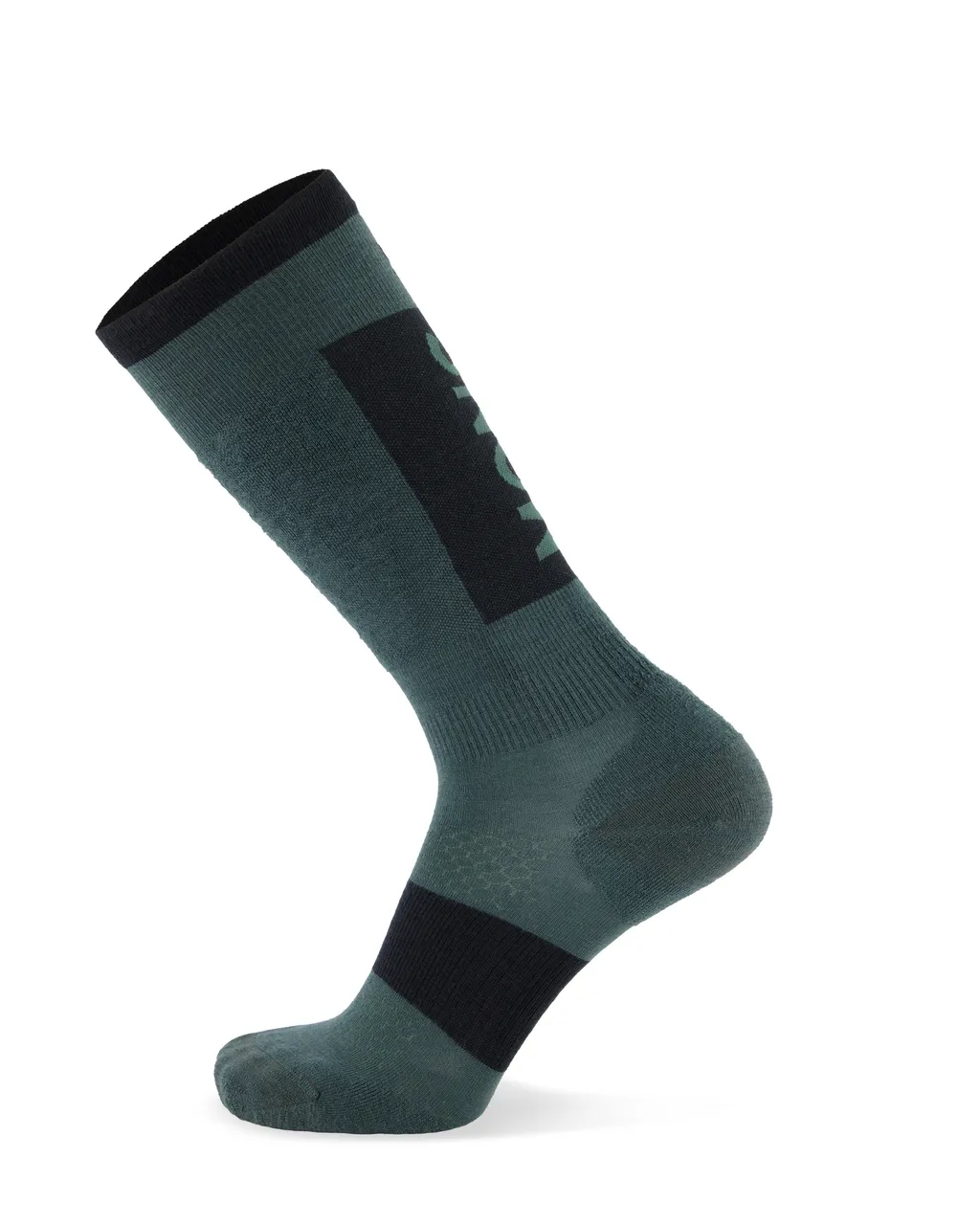 100593-1169-368-201 Unisex Atlas Merino Snow Sock Burnt Sage
