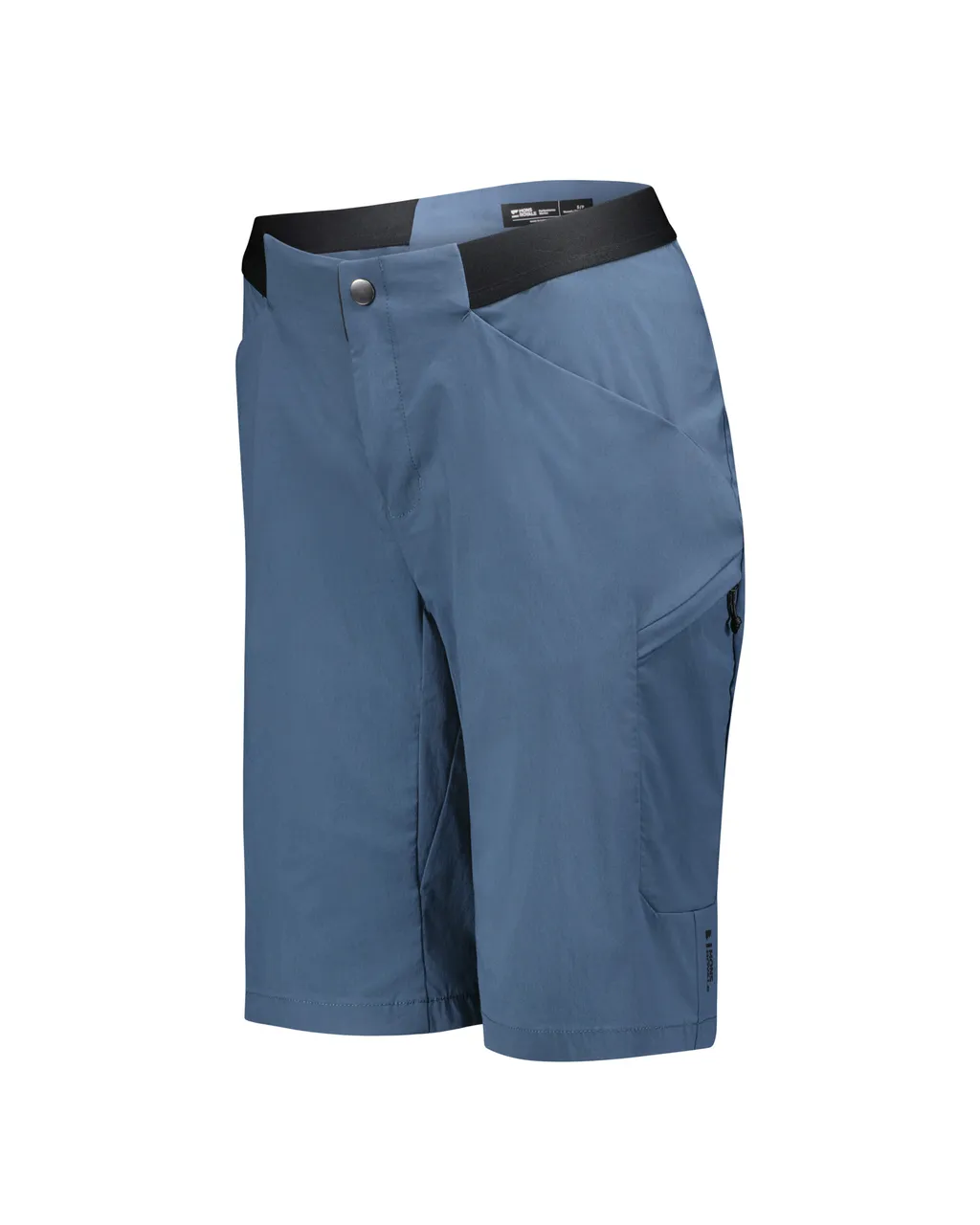 100774-1165-878-202 Womens Diversion Merino Trail Shorts Abyss