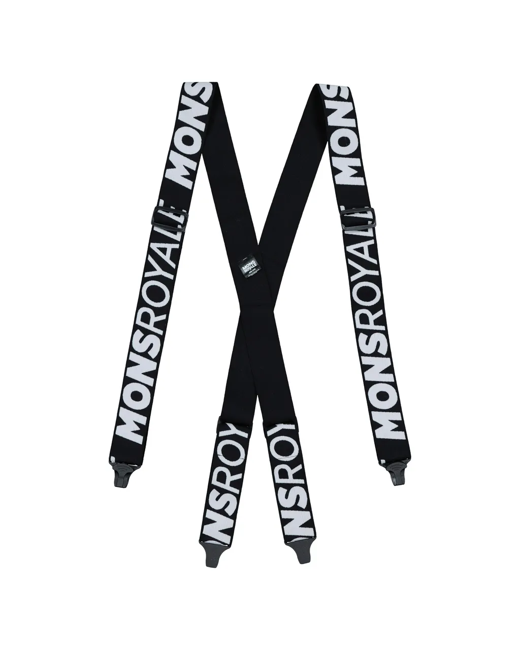 100131-1169-092-201 Unisex Afterbang Suspenders Black / White