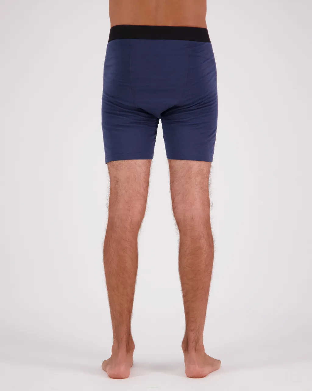 100088-1169-568-102 Mens Hold 'em Merino Boxer Midnight